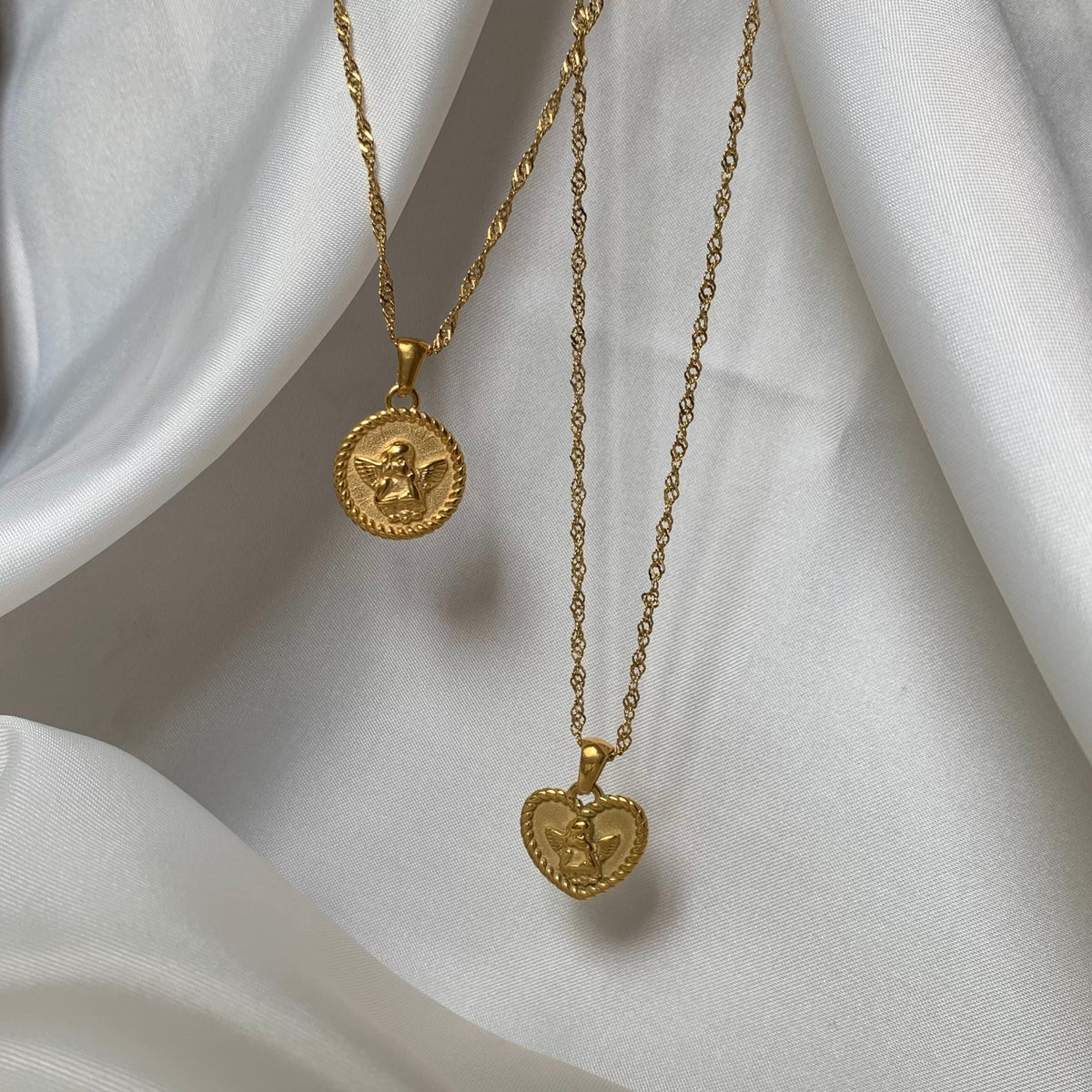 Golden Angel Necklace
