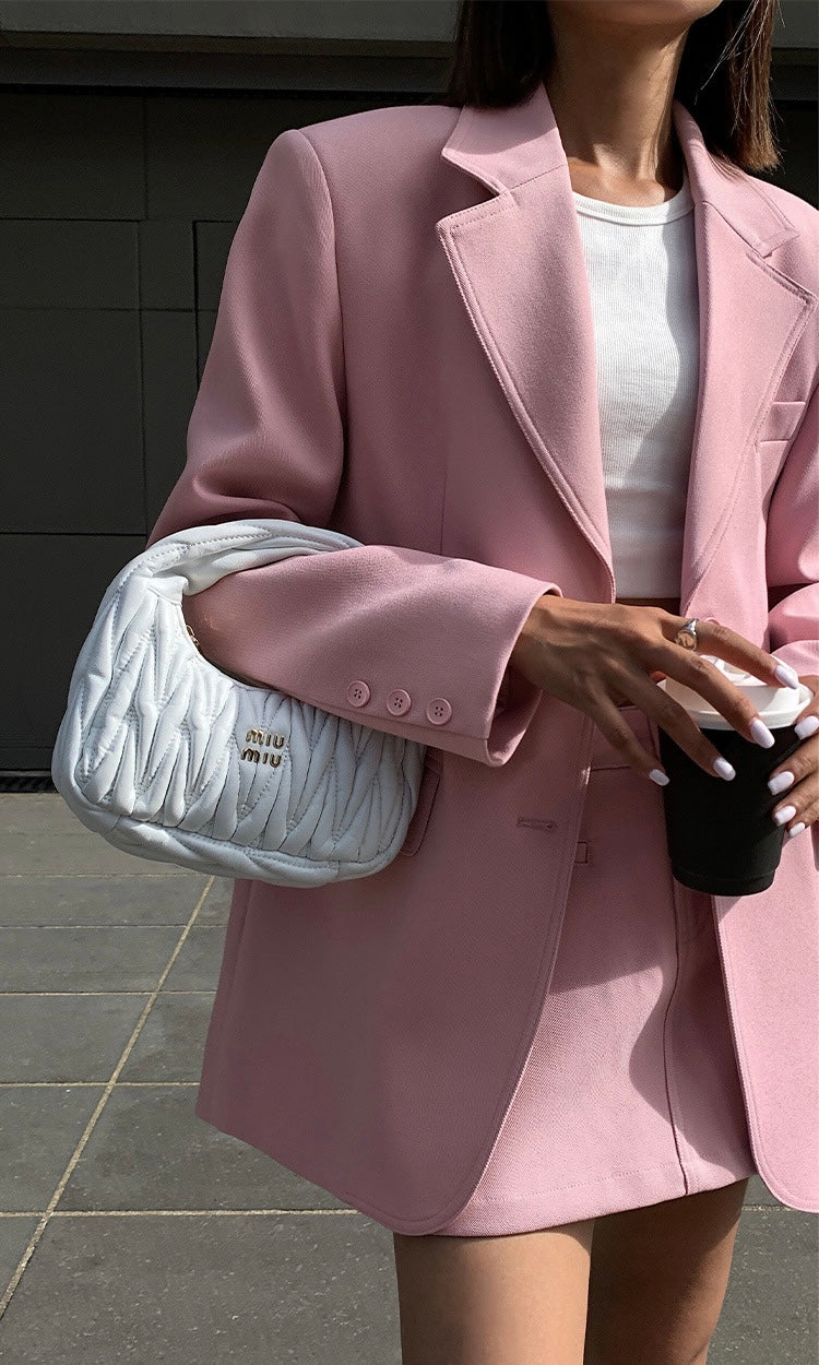 Pink Radio On Air Blazer