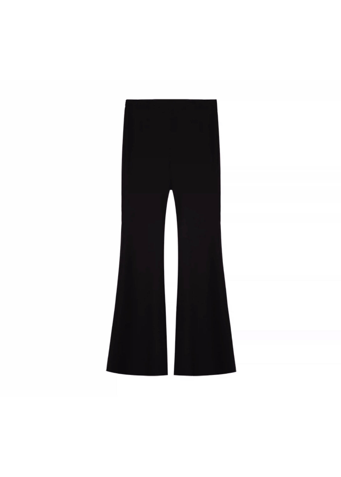 Squat-proof Flare Black Pants