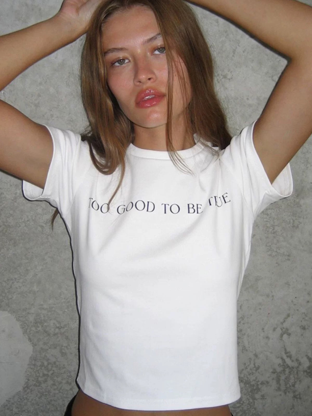 Too Good To Be True Baby Tee