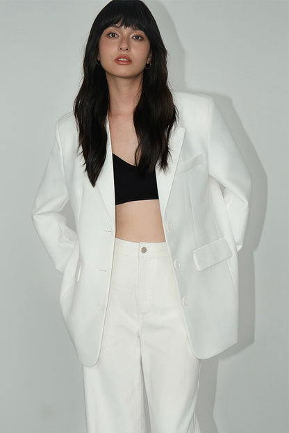 Bailee White Blazer