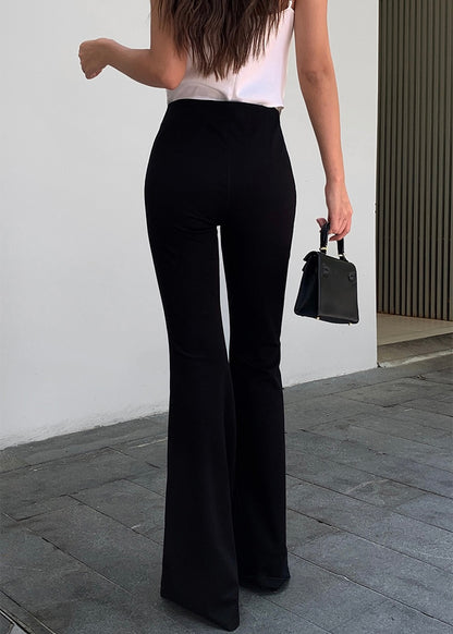 Squat-proof Flare Black Pants