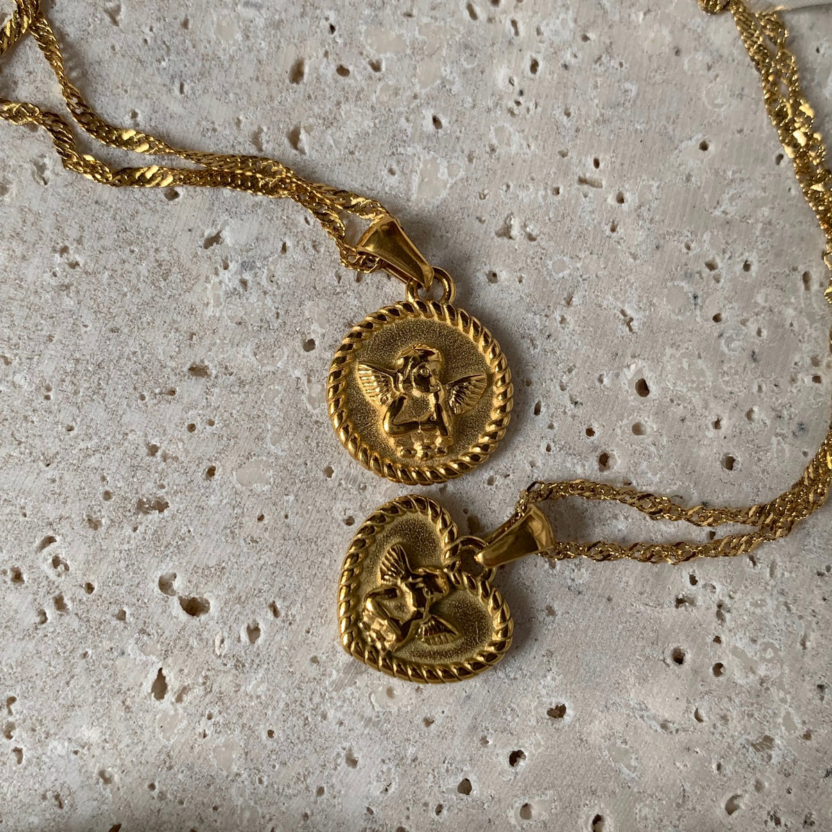 Golden Angel Necklace