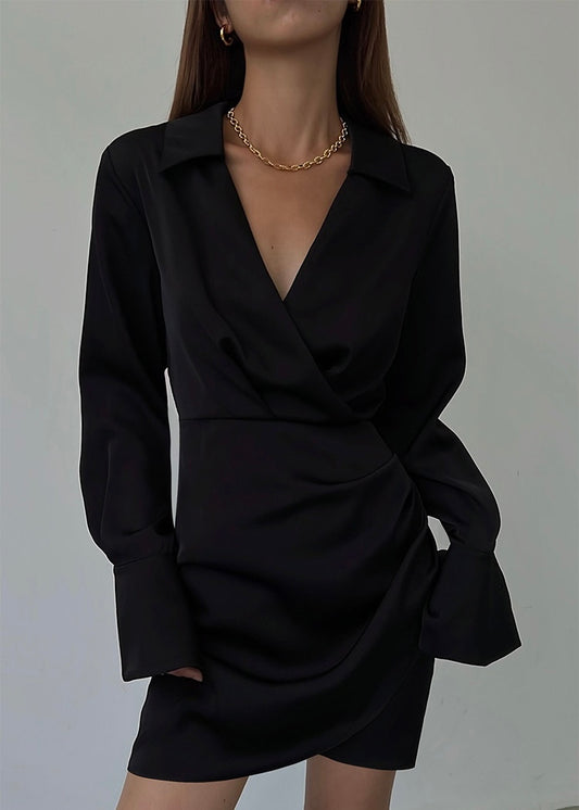 Pippa Wrapped Back Shirt Dress