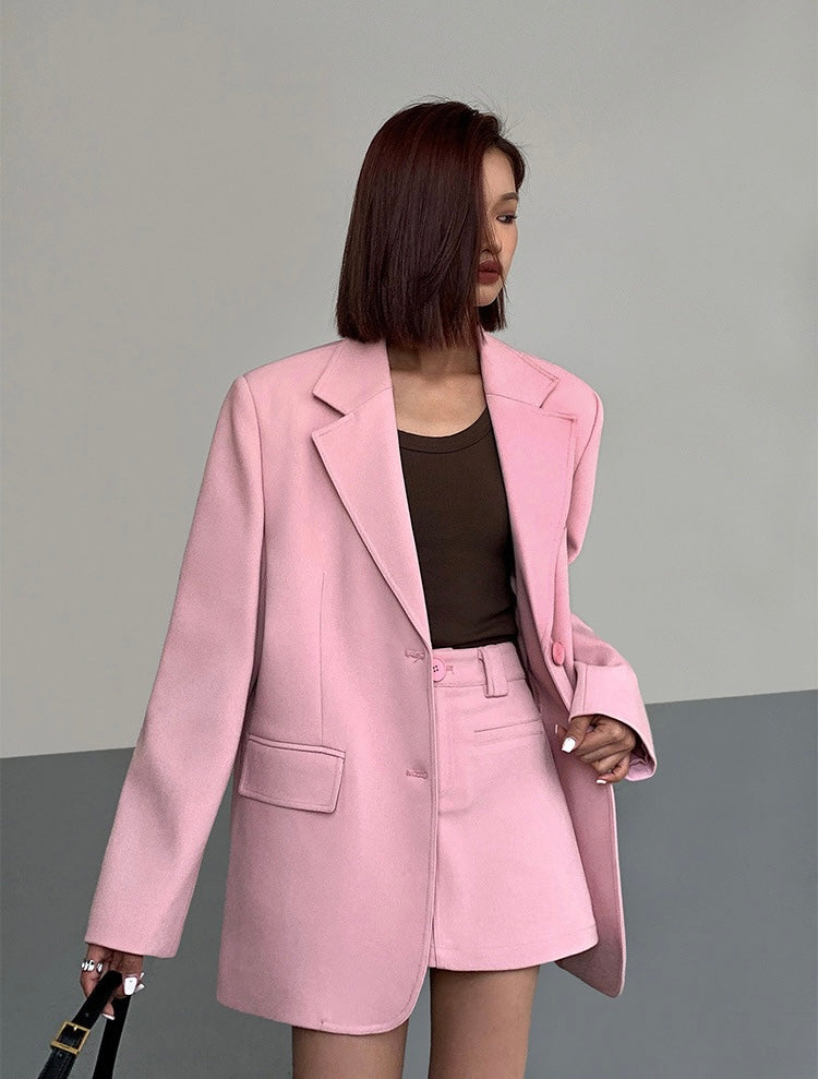 Pink Radio On Air Blazer