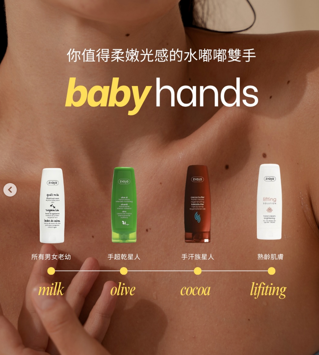 【5枝減-$50】四款經典handcream全系列