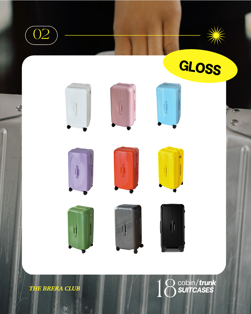 ::: 18色入 ::: Cabin Trunk 行李喼 Luggage Collection