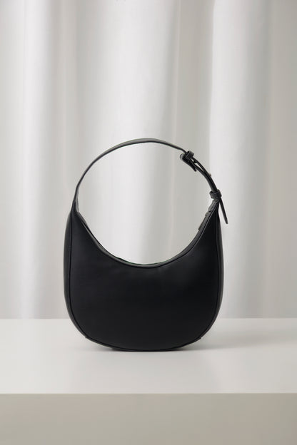 Lepont Crescent Bag - Black