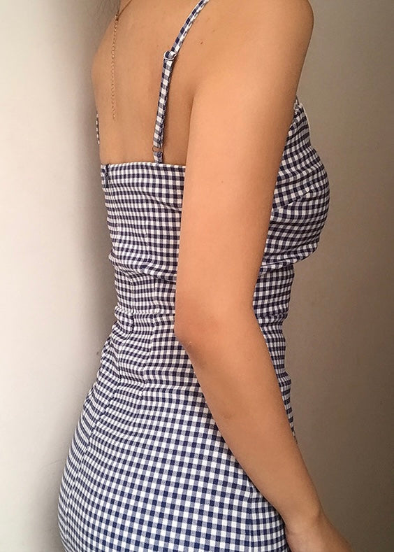 Waist Cutout Mini Dress